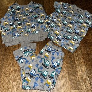 Next Direct 3 piece construction sweat suit. size: 3-4y.